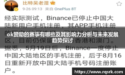 ok赞助的赛事有哪些及其影响力分析与未来发展趋势探讨