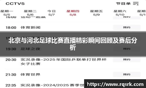 北京与河北足球比赛直播精彩瞬间回顾及赛后分析